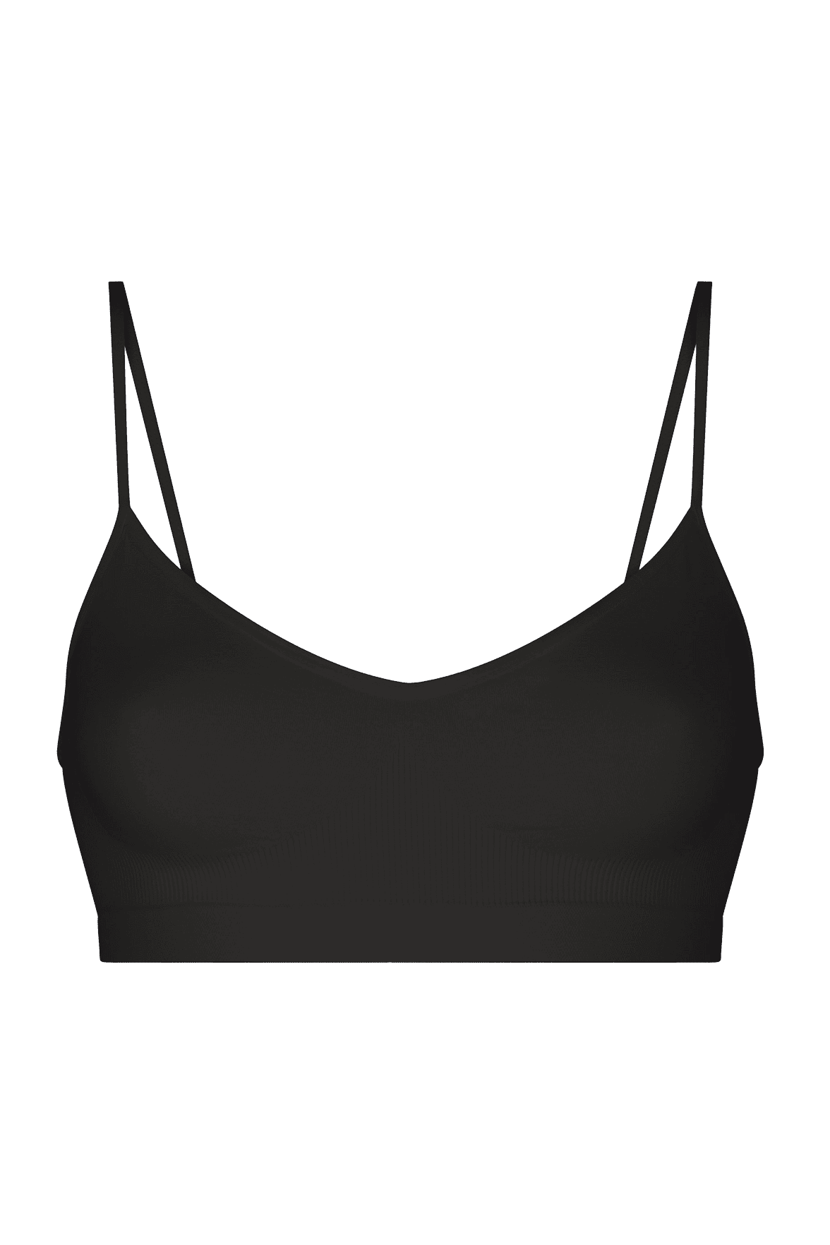 Brassière Bretelles Fines Oh Mademoiselle - Noir