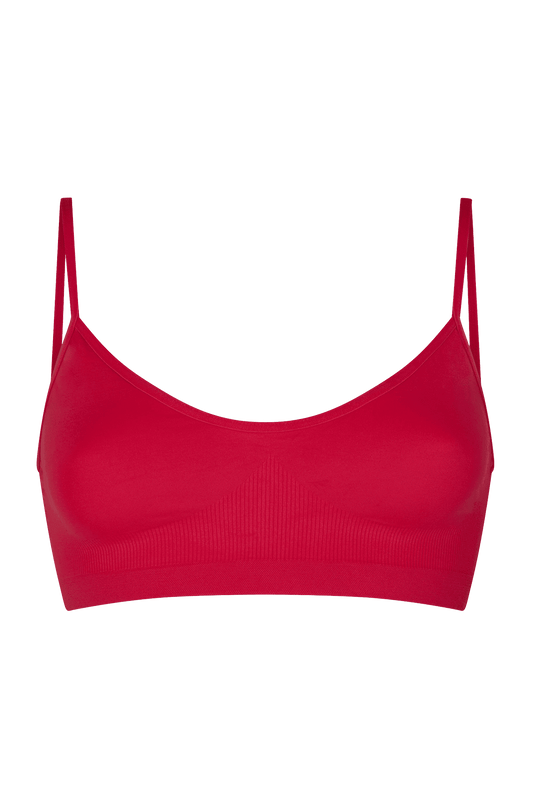 Brassière Bretelles Fines Oh Mademoiselle - Rose Passion