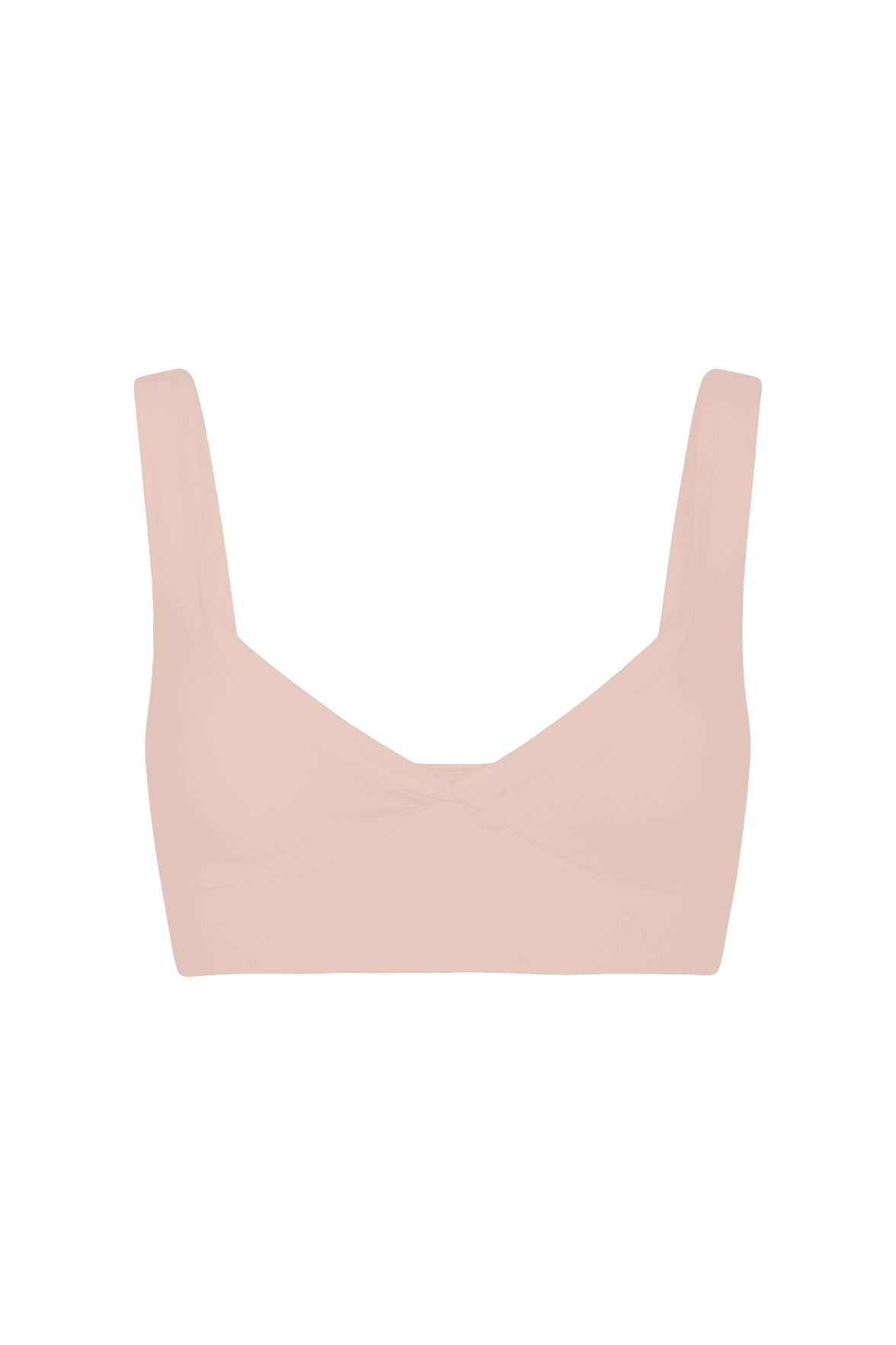 Brassière Bretelles Larges avec Maintien et Confort - Beige Rosé